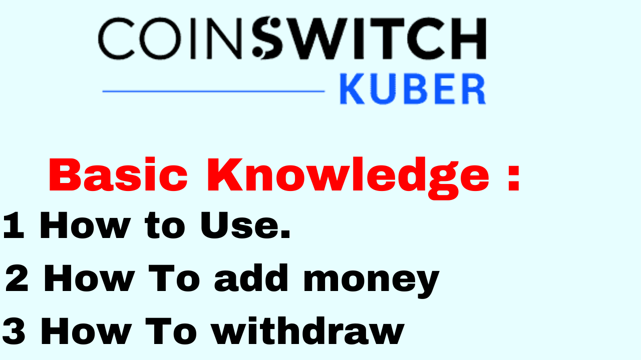 What Is Coinswitch : How To Use Deposit And Withdraw